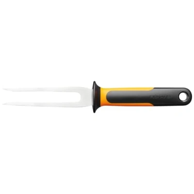 Immagine di Fiskars Forchettone da carne, Functional Form, Lunghezza totale: 23,5 cm, Acciaio inox giapponese/Plastica, 1057548