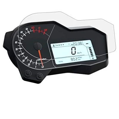 Immagine di Speedo Angels Cruscotto Proteggi Schermo per BENELLI TRK502/X (2017+) 2 x Ultra Trasparente &amp; Anti Riflesso