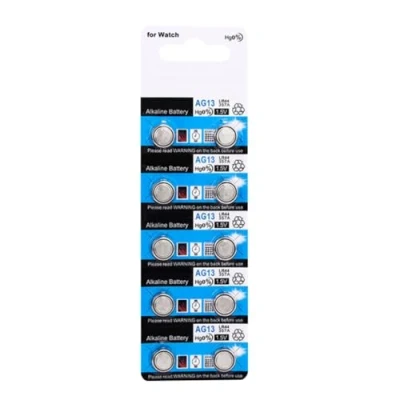 Immagine di MZRAN 20 pz/10 pz LR44 AG13 1.5 V Batterie A Bottone Alcaline Ad Alta Capacità Per Orologi Calcolatrici