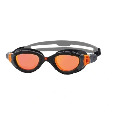 Immagine di Zoggs Unisex Predator Flex Titanium Regular Fit Schwimmbrille für Erwachsene (1er Pack)