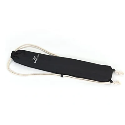 Immagine di Spinefitter by Sissel, zaino per accessori pilates, borsa a tracolla con corda, sacca da palestra logo stampato