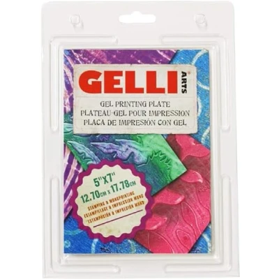Immagine di Gelli Arts Piastra per stampa in gel 12,7 x cm, studenti, multi colour, 5 7&quot;