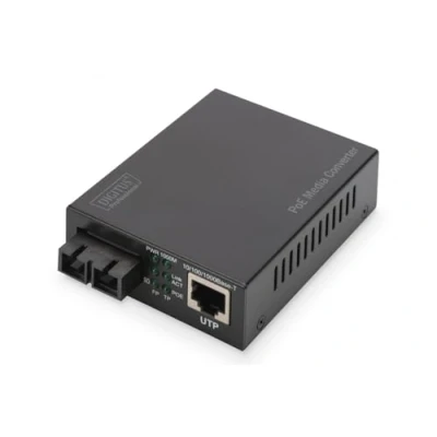 Immagine di Digitus DN 82150 LAN 10/100/1000 MBit/s, SC Duplex Convertitore 10 / 100 1000 MBit/s