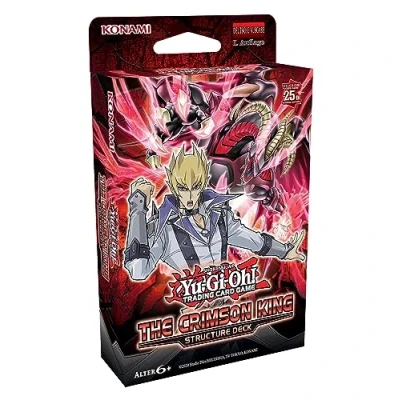 Immagine di KONAMI Yu Gi Oh Trading Card Game Crimison Edizione tedesca, Colore: rosso, Structure Deck Crimson King