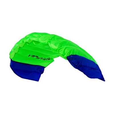 Immagine di Wolkenstürmer® Paraflex Basic Tappetino per Manubrio a 2 Strati, 1,7 cm, Verde Kite Drago con Passanti Volare Aquilone Due Vie Principianti e Bambini Partire dai 6 Anni
