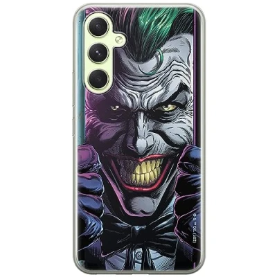 Immagine di ERT GROUP custodia per cellulare Samsung A54 5G originale e con licenza ufficiale DC, modello Joker 015 adattato in modo ottimale alla forma dello smartphone, TPU
