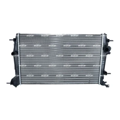 Immagine di NRF 59354A Radiatore motore Alluminio 650 420 34 Alette di raffreddamento montate meccanicamente RENAULT: SCENIC 3, GRAND 3