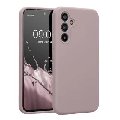 Immagine di kwmobile Custodia Compatibile con Samsung Galaxy A54 5G Cover Back Case per Smartphone in Silicone TPU Protezione Gommata nuvola viola