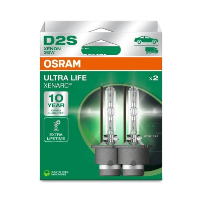 Immagine di OSRAM XENARC ULTRA LIFE, D2S, xenon headlight lamps, Hanging folding box (2 lamps)