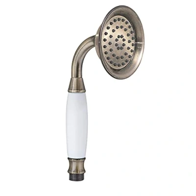 Immagine di Gedy G Liberty 01, Doccetta 1 Getto, Soffione ABS con Finitura Bronzo, 5 Anni di Garanzia, Design R&amp;S, Filtro Doccia antisabbia Incluso, Unica