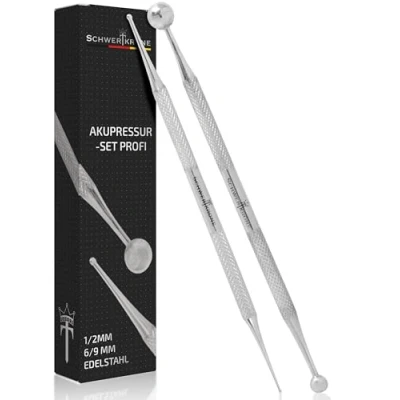 Immagine di Schwertkrone Set di bastoncini per agopressione, 1 + 2 mm / 6 9