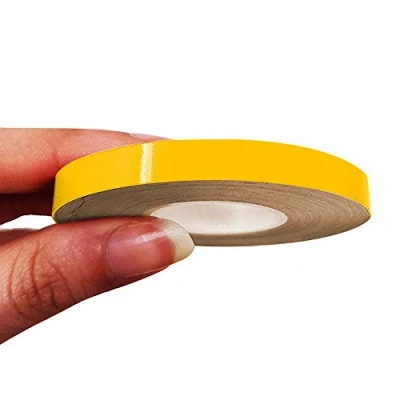 Immagine di 4R Quattroerre.it 10483 Trim Stripes Strisce Adesive per Auto, Giallo, 7 mm x 10 mt