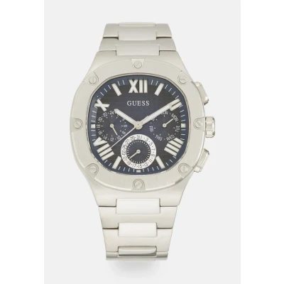 Immagine di Guess Headline Cronografo silvercoloured/blue gradient, Uomo, Taglia: One Size, Silver coloured/blue gradient