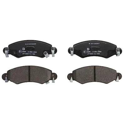 Immagine di DELPHI LP1500 Kit pastiglie freno con segnalatore acustico usura lamierino anticigolío senza accessori SUZUKI: IGNIS 2, Wagon R+ II Hatchback