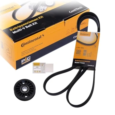 Immagine di CONTITECH 5PK1592K1 Kit cinghie Poly V AUDI: A6 C5 Avant, A4 B5 Sedan, VOLKSWAGEN: Passat Variant