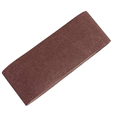 Immagine di Scheppach 7903400705 Carta abrasiva per levigatrice a nastro, 6 pezzi L 600 x W 100 mm K 80/100/120