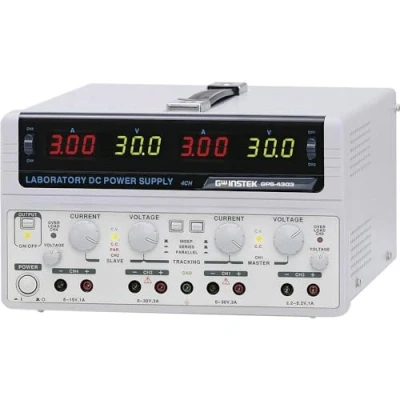 Immagine di GW Instek GPS 4303 E Alimentatore da laboratorio regolabile 0 30 V/DC 3 A 200 W Num. uscite 4 x