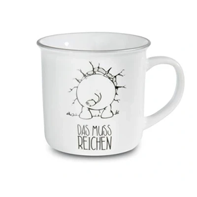Immagine di NICI 45029 Tazza Ich bin hier, in porcellana, 400 ml