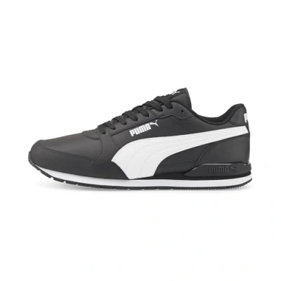 Immagine di puma ST Runner V3 Unisex Sneakers basse blackpuma white, Taglia: 37.5, black white pelle e finta