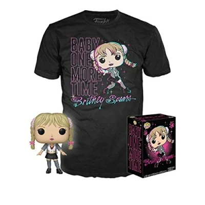 Immagine di Funko Britney Pop! &amp; Tee Box Baby One More Time heo Exclusive Size S Shirts