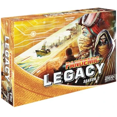Immagine di Z Man Games , Pandemic Legacy Season 2 Yellow Edition, Board Game, Ages 13+, for to 4 Players, 60 Minutes Playing Time