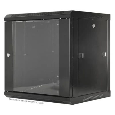 Immagine di Intellinet 712071 Armadio rack di rete da 19 (L x A P) 600 500 mm 9 U Nero (RAL 9005)