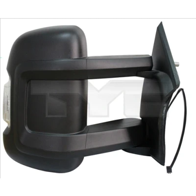 Immagine di specchio retrovisore esterno Tyc 309 0158 Sx per a regolazione manuale, convesso, Braccio lungo FIAT: Ducato III Van