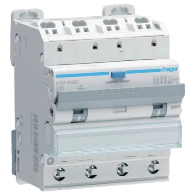 Immagine di Hager ADM466QC Magnetotermico e differenziale 230 V, 400 V