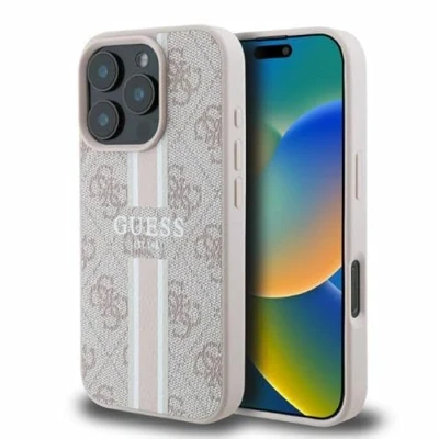 Immagine di CG Mobile Guess GUHMP16XP4RPSP Custodia rigida per iPhone 16 Pro Max 6,9&quot;, colore: Rosa