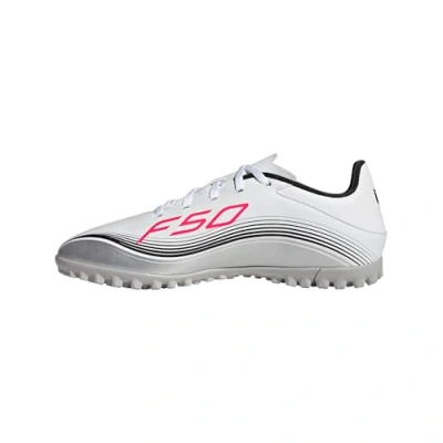 Immagine di adidas Performance F50 Messi CLUB TF Scarpe da calcio per erba sintetica white/lucid red/silvercoloured, Uomo, Taglia: 39 1/3 Sintetico / tessuto