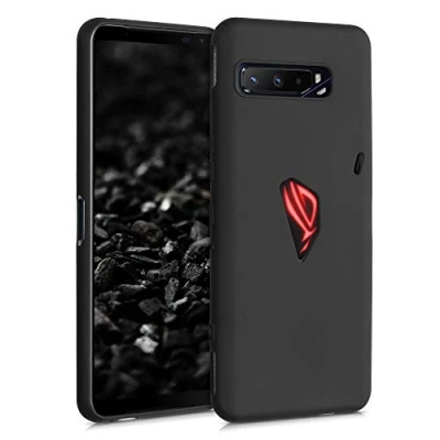 Immagine di kwmobile Custodia Compatibile con ASUS ROG Phone 3 (ZS661KS) Cover Back Case per Smartphone in Silicone TPU Protezione Gommata nero matt