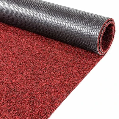 Immagine di ANRO Zerbino Poet per interni ed esterni, corridoio e ingresso (rosso, 100 x cm)