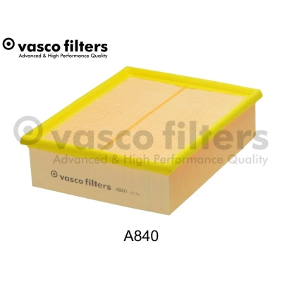 Immagine di DAVID VASCO A840 filtro aria 69 213 255 rettangolare Cartuccia AUDI: A4 B5 Sedan, A6 C5 Avant, VOLKSWAGEN: Passat GP Variant