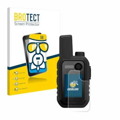 Immagine di brotect Pellicola Protettiva Vetro per Garmin Alpha 10 K Protezione Schermo [Durezza Estrema 9H, Chiaro]