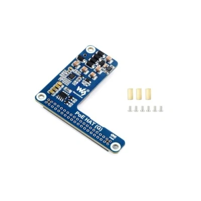 Immagine di Waveshare Power Over Ethernet Hat (G) Expansion Board for Raspberry Pi 5,Poe 5, 802.3af/at Compliant,5V 5A Output