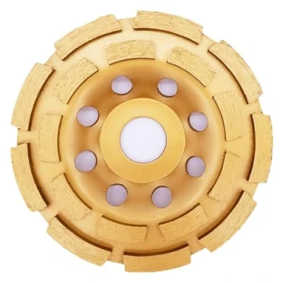 Immagine di APLUS Mola diamantata 115 mm x 22,23 mm, disco a doppia fila per calcestruzzo pietra muratura