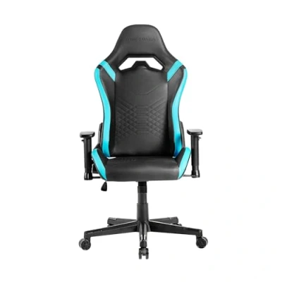 Immagine di Mars Gaming MGC PRO, Sedia Professionale, Finitura Pelle PU, Braccioli 2D e Schienale Reclinabile 135, Cuscini Lombari Cervicali Soft Touch, Ruote XL Molla Gas Classe 4, Blu