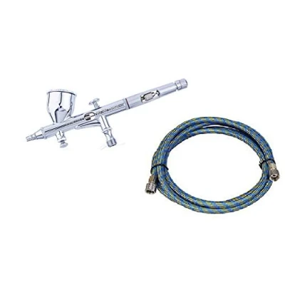 Immagine di Aerografo Fengda FE 180 0,2 mm con Tubo aria telato 1,80 m attacco 1/8