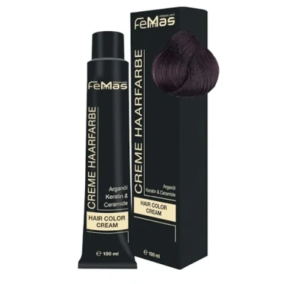 Immagine di Femmas Hair Color Cream 100 ml colore per capelli (marrone chiaro cioccolato intenso 5.99)