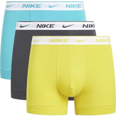 Immagine di Nike Trunk 3PK Intimo, DSTY Cactus/Light/Anth White WB, XS Uomo