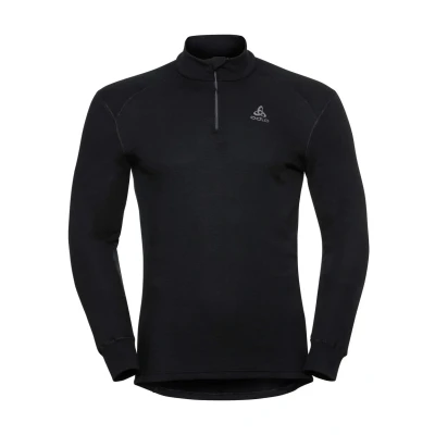 Immagine di ODLO Langarm Active WARM ECO Turtleneck Maglietta intima, Uomo, Taglia: Small, Schwarz