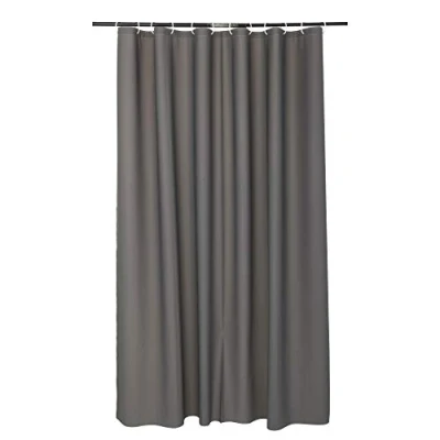 Immagine di Douceur d&#039;Intérieur 1 Tenda da Doccia in Materiale PEVA 180 x 200 cm, Stagno, Grigio,