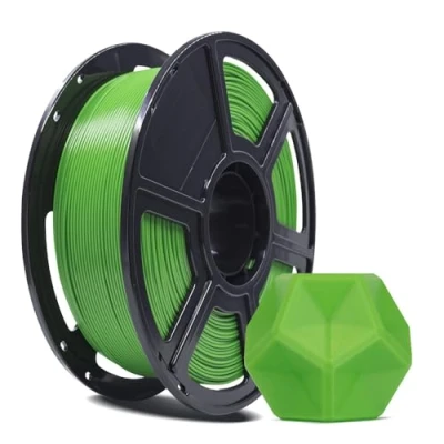 Immagine di FLASHFORGE filamento per stampante 3D, PLA PRO 1,75 mm, bobina da 1 kg, precisione di misurazione +/ 0,02 mm 3D FDM, migliore resistenza e nessun nodo (Verde)
