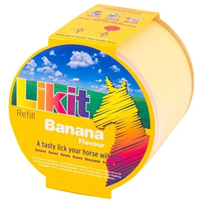 Immagine di Likit Leccare 650gr di banana One Size Giallo