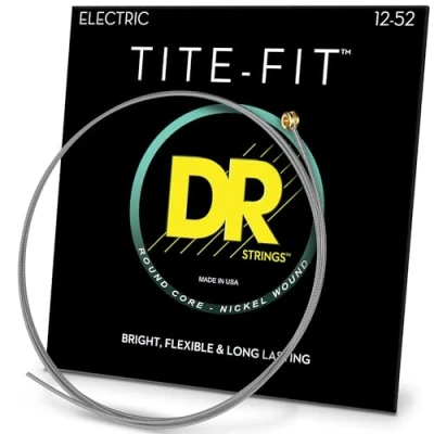 Immagine di DR Strings TITE FIT™ Nickel Plated Electric Guitar Strings: Extra Heavy 12 52