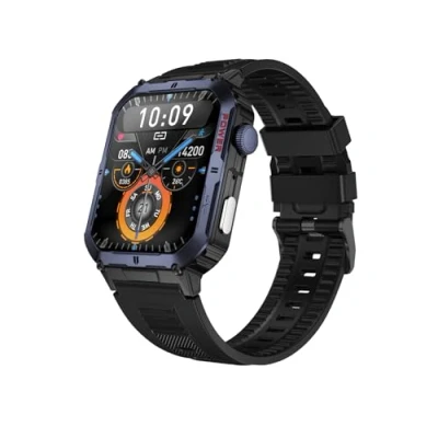 Immagine di Trevi T FIT 500 S Smartwatch con Display AMOLED 2.06&quot; Always On Full Touch, Chiamate Wireless, Monitoraggio Sonno, Passi, Frequenza Cardiaca, Fitness Tracker, Waterproof, Blu