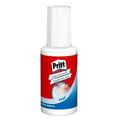 Immagine di Pritt Correttore Liquido con pennello, Bianchetto Applicazione Rapida e Precisa 1x20 ml