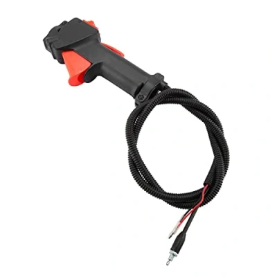 Immagine di 12Mm Strimmer Maniglia Interruttore Acceleratore Trigger Cavo In Plastica Per Trimmer Decespugliatore Spazzola Cutter Accessori Da Giardinaggio