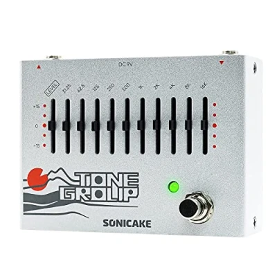 Immagine di SONICAKE Equalizzatore EQ Pedale per effetti chitarra a 10 bande Tone Group