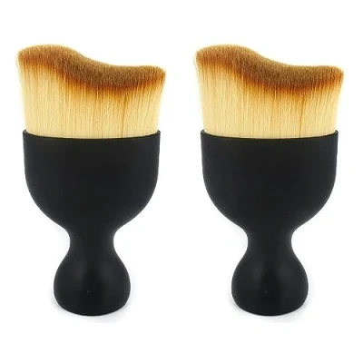 Immagine di DaiUni Spazzola Morbida per la Pulizia degli Interni dell&#039;auto Nessun graffio, Spazzole Spolverino con setole morbide, Uscita Aria Auto, 2 PCS.